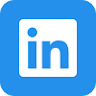 Linkedin.com social media icon